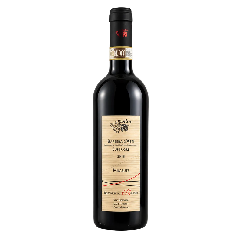 Ca 'd Tantin - Barbera d'Asti Superiore Milabute DOCG 2018