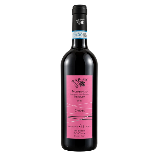 Ca 'd Tantin - Monferrato Nebbiolo Canòba DOC 2022